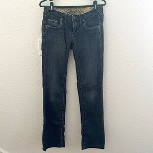 Stitch's Women's Authentic Tailored Denim MAYA Straight Leg Jeans TAOS (Size 26)